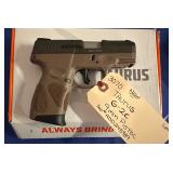 Taurus G-2C 9mm Pistol (NIB)