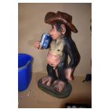 Everyone needs a monkey drinking Bud Light with a Ding Dong!!  Lol!