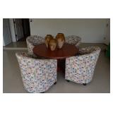 table and chairs