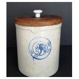 Antique Louisville Pottery Canister Set
