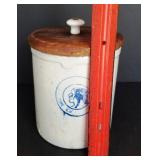 Antique Louisville Pottery Canister Set