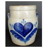 Rowe Pottery Cookie Jar with Lid
