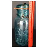 Blue Quart Canning Jar