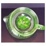 Depression Era Green Vaseline Juicer / Reamer