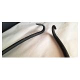 Wrought Iron Hook for Holding Cast Iron Pots