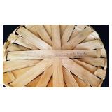 Hand Made Ash Bread Basket