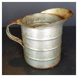 Vintage Aluminum Measuring Pitcher
