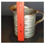 Vintage Aluminum Measuring Pitcher