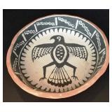Hand Made Reproduction Anasazi / Pueblo "Thunderbird" Basket