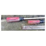 Screw Drivers & Framing Square