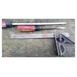 Screw Drivers & Framing Square