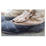 Pair of Antique Baby Boots