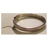 Hinged Sterling Bracelet