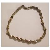 14K White Gold Bracelet