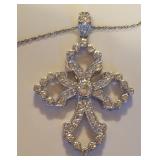 Sterling Cross Necklace