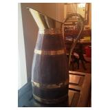 Wood & Brass Umbrella Holder