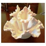 Fenton Milk Glass Eperne