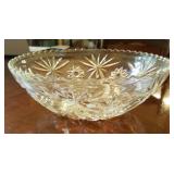 Large Early American Prescut Bowl