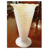 Anchor Hocking Milk White Hobnail Vase