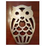 Vintage Owl Trivet
