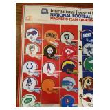 Vintage IHOP NFL Magnetic Team Standings Board