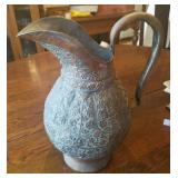 Large Brass Pitcher / Lots More In Sale