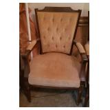 Vintage Upholstered Side Chair