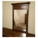 Beautiful Mahogany Dresser with Mirror