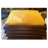 Antique Padded Footstool