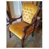 Antique Upholstered Side Chair