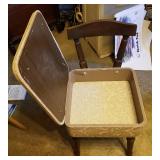 Vintage Sewing Chair / Storage in Seat