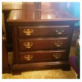 Very Nice Mahogany Side Table X 2