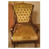 Vintage Upholstered Side Chair X 2