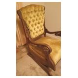 Vintage Upholstered Side Chair X 2