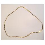 14K Yellow Gold Braided Chain