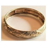 10 K Yellow Gold Band