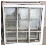Twelve (12) 32" X 32" 9-Paned Windows