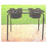 "Mr. Chef" Brand Two Burner Camping Stove on Stand