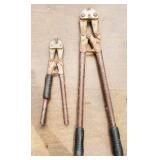 Lot of Two (2) Vintage Bolt Cutters