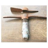 Lot of Two (2) Pick Axes / No Handles