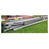 Large Lot of Previously Used House Gutters
