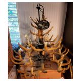 Synthetic Horn Chandelier