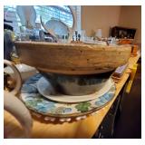 Antique Crock Bowl