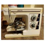 White Portable Sewing Machine