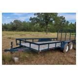 Big Tex 16" Flat Bed Trailer
