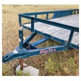 Big Tex 16" Flat Bed Trailer