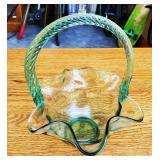 Green Fenton Basket