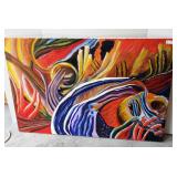 Large Modern Art On Canvas