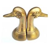 Vintage Brass Bookends