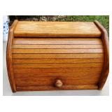 Oak Bread Box